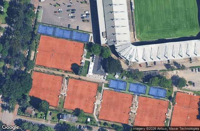 Satellite view of Tennis & Padel Club Tilburg