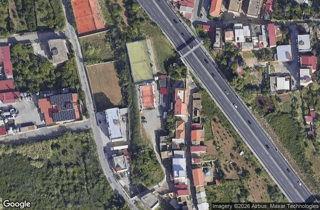 Satellite view of Tennis & Padel Club Faraone