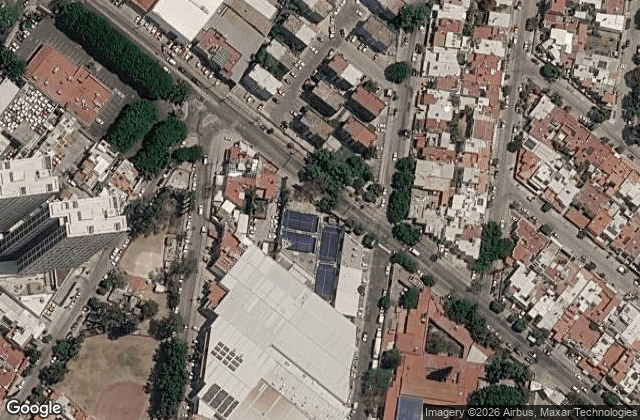 Satellite view of Hole Padel Club