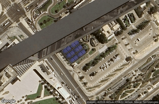 Satellite view of Padel Courts - Empower Sports