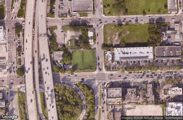 Satellite view of Brickell Soccer & Padel