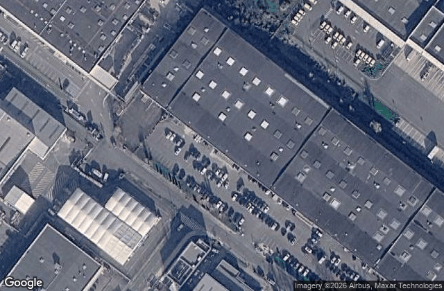 Satellite view of 4PADEL Bordeaux Lac