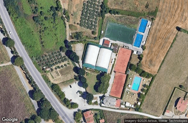 Satellite view of Centro Padel Empoli