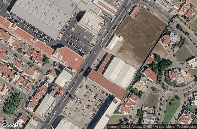 Satellite view of The Club Padel & Academy Puebla