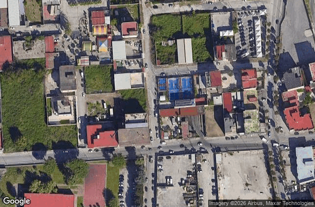 Satellite view of Padel Club Afragola Indoor