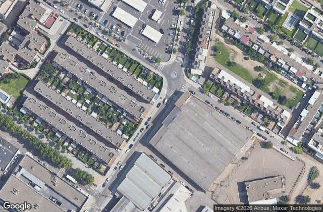 Satellite view of Padel Indoor Utebo