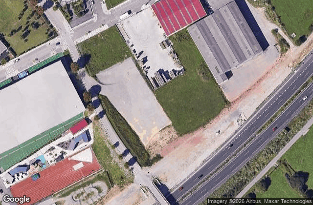 Satellite view of Pistas de padel Requejada - Polanco