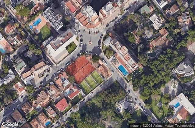 Satellite view of Club de Tenis y Padel Playa de Palma