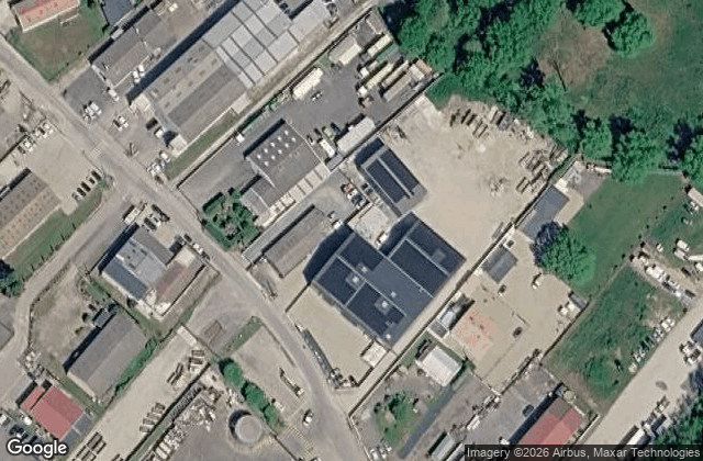 Satellite view of Padel Club Izon - Complexe de padel