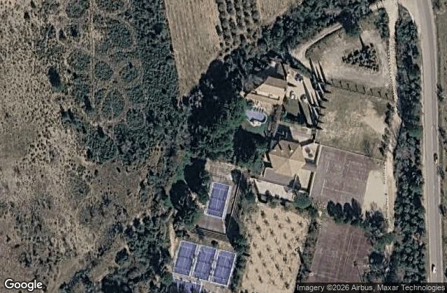 Satellite view of PADEL TWINS COUDOUX