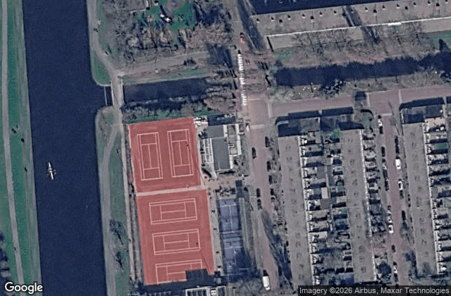 Satellite view of Tennis en Padel Vereniging Zuid-West