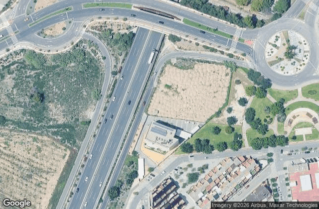 Satellite view of Club MontePadel