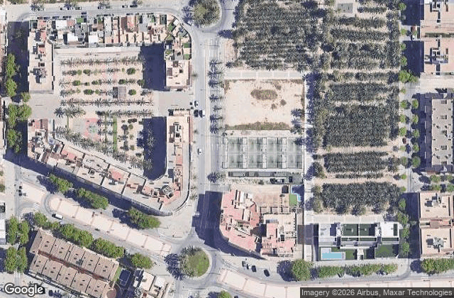 Satellite view of padel innove