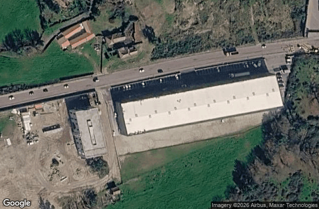 Satellite view of Fourlux Padel Center Paços de Ferreira