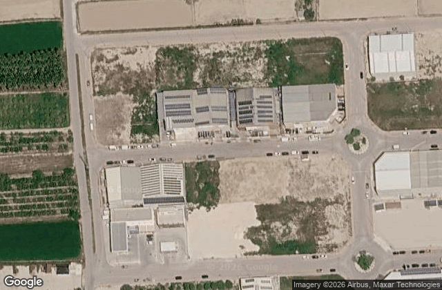 Satellite view of Padel Alba