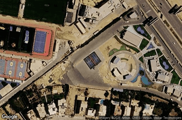 Satellite view of Roma Padel Cairo