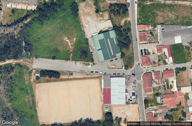 Satellite view of Padel Frias