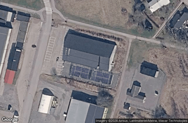 Satellite view of Östhammars Padelcenter