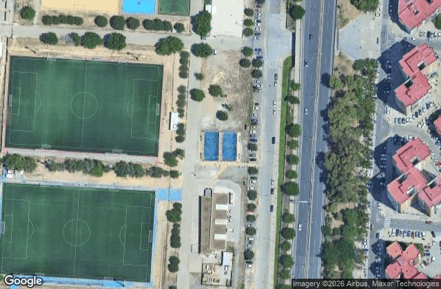 Satellite view of Pistas de padel