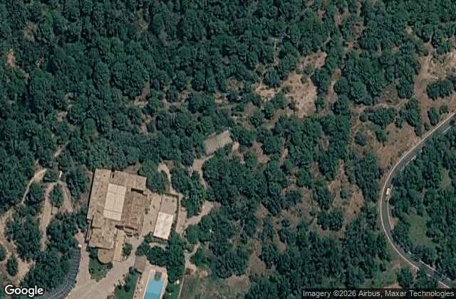 Satellite view of Pista De Padel Del Hotel Spa Rural Coto Del Valle