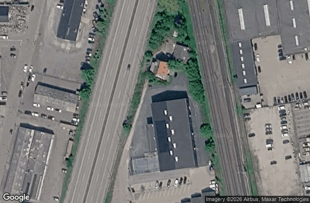 Satellite view of Padel4Alle - Køge