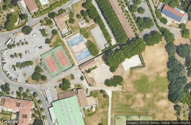 Satellite view of AIX AUC Tennis Padel