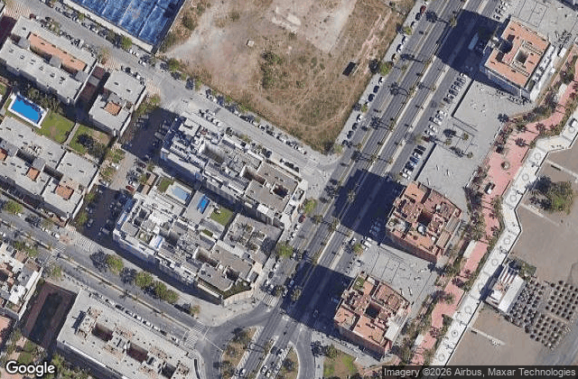Satellite view of Padel5 Málaga