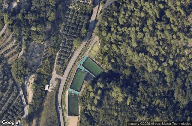 Satellite view of Tennis Club Les Acacias | Tennis & Padel & Calcetto & Piscine & Snack