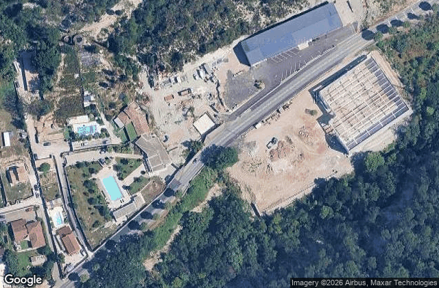 Satellite view of Galactic Padel