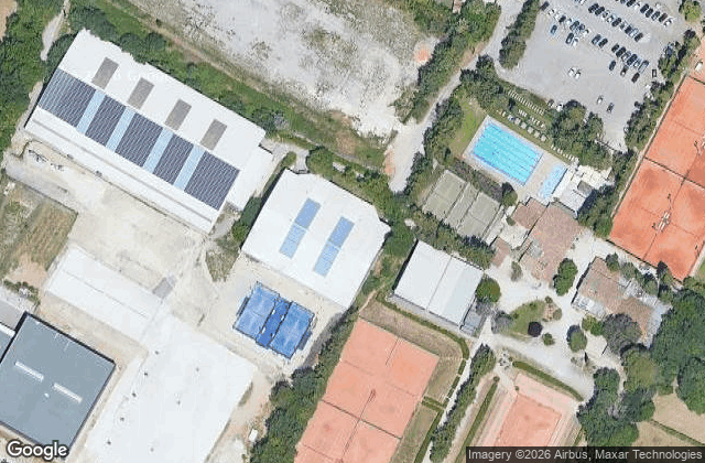 Satellite view of Country Club Padel