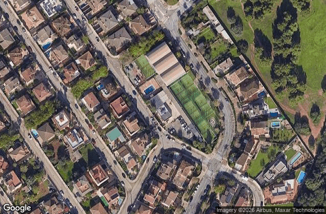 Satellite view of Padel Sa Cabana