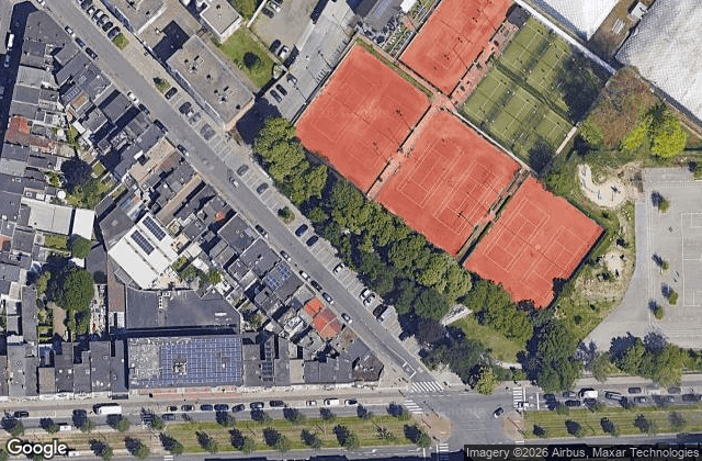 Satellite view of Antwerp Padel Club - Olympiade