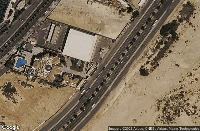 Satellite view of B Padel Obhur (Indoor)