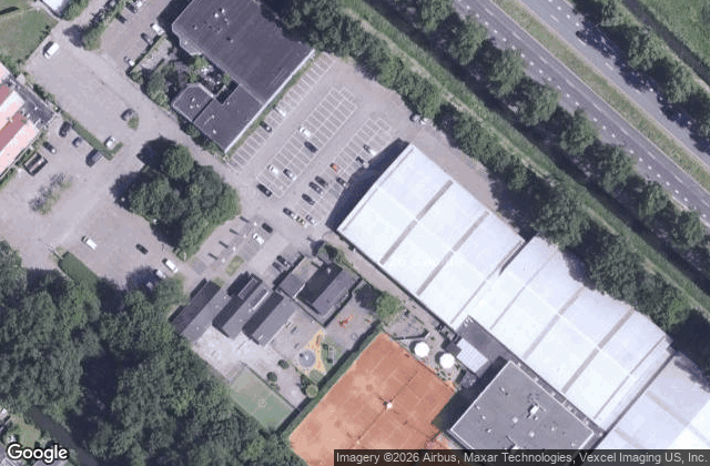 Satellite view of Padelpoints Hoofddorp