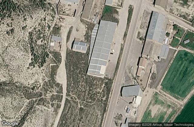 Satellite view of Zuera Indoor Padel