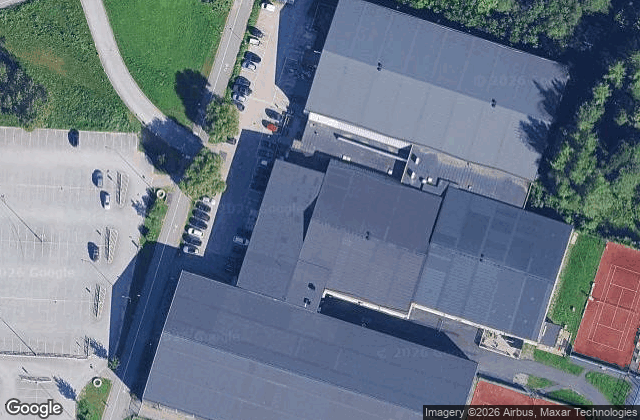 Satellite view of Padel Uppsala - UTK Hallen
