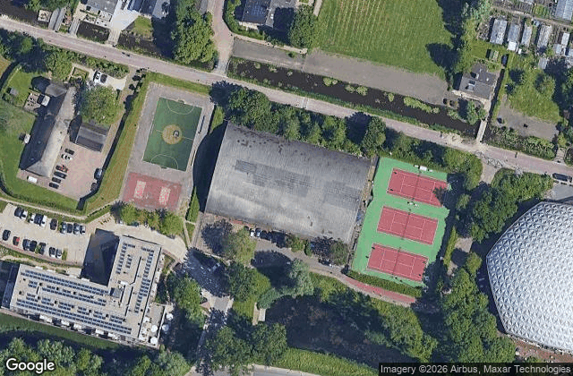 Satellite view of NXT Level Padelacademy - Meerzicht (Zoetermeer)