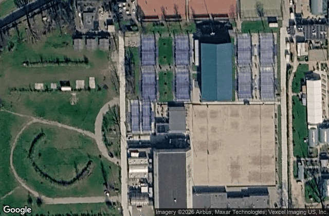 Satellite view of Padel Dam