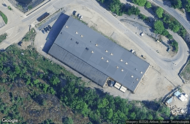 Satellite view of Padel Center Kvarnholmen