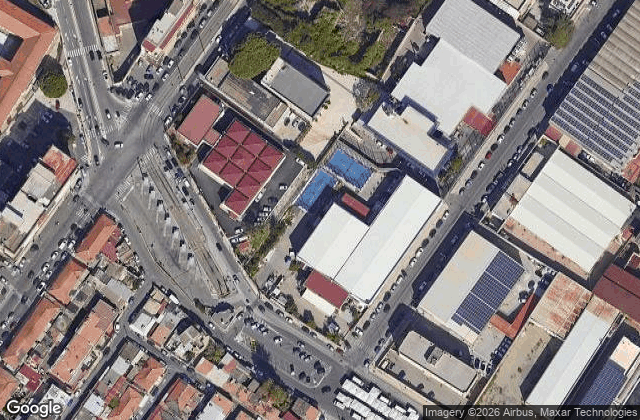 Satellite view of Padel Planet Messina
