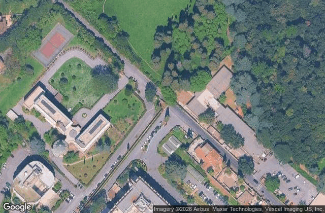 Satellite view of Villa Pamphili Padel Club
