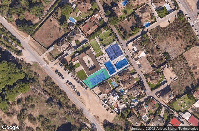 Satellite view of ESCUELA DE PADEL LAS MARÍAS
