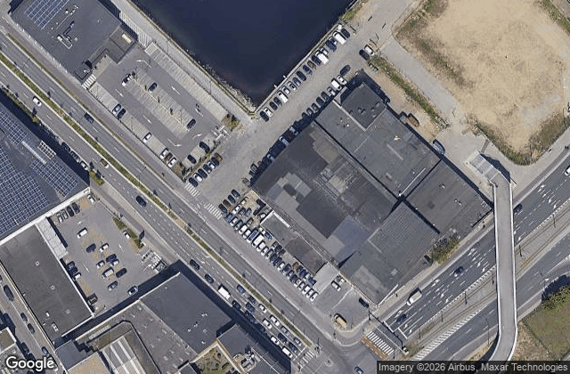 Satellite view of GARRINCHA Antwerpen Noord | Padel