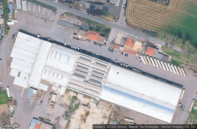 Satellite view of Inside Padel Club Roma