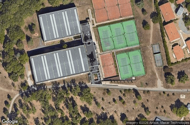 Satellite view of US Colomiers Tennis & Padel