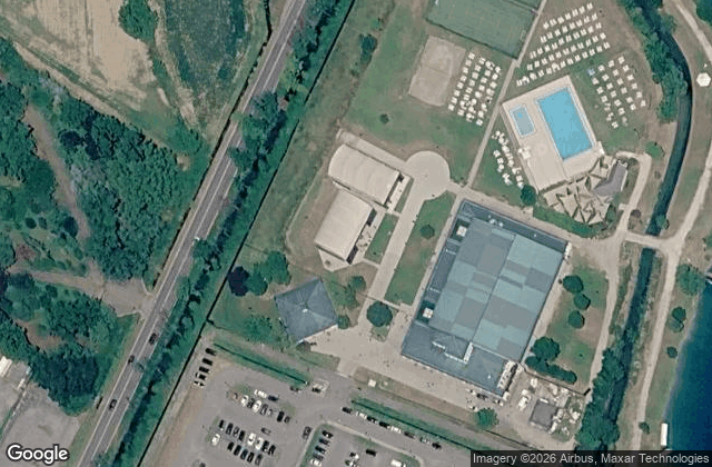 Satellite view of Beluga Padel Club Dello