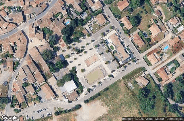 Satellite view of Galargues padel
