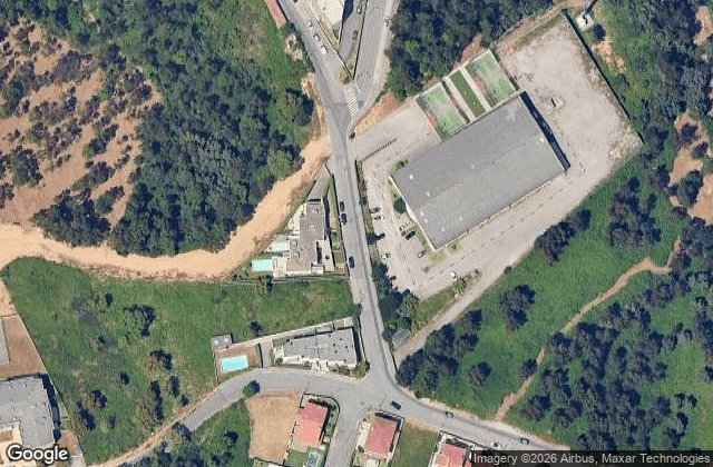 Satellite view of Quinta de Monserrate - Gaia (Clube de Padel)