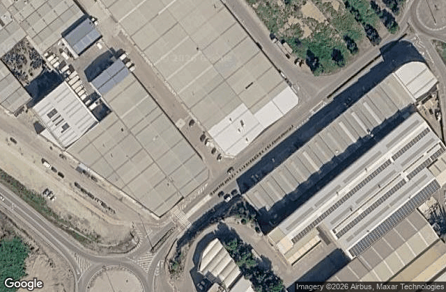 Satellite view of Padel Indoor La Puebla