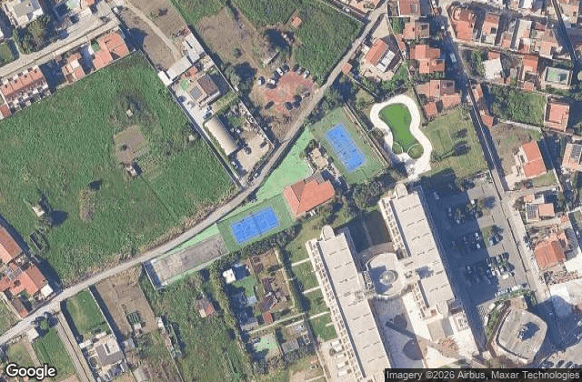 Satellite view of Circoletto dei Laghi - Tennis & Padel Messina